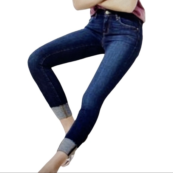 LOFT Made With Love Modern Straight Cuffed Jeans - Picture 4 of 11